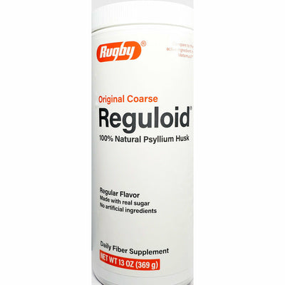  Rugby Reguloid Psyllium Husk, 13 oz