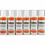 Sebex Medicated Dandruff, Seborrheic Dermatitis, Psoriasis Shampoo,  4 fl oz each (6 Pack)