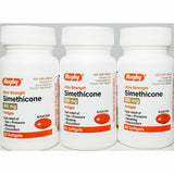 Simethicone, 180 mg 60 softgels each (3 Pack) by Rugby