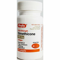 Simethicone, 180 mg 60 softgels each (1, 2 or 3 Pack) by Rugby - Image 1