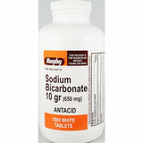 Rugby Sodium Bicarbonate, 10 gr (650 mg) 1000 Tablets