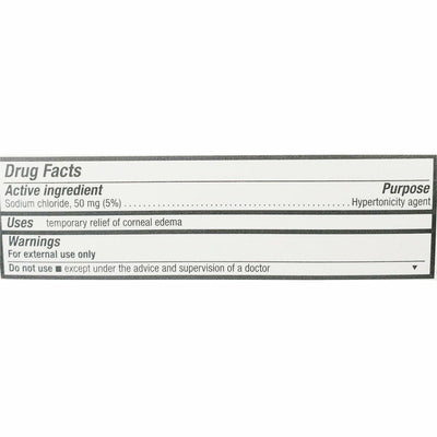 Rugby Sodium Chloride Hypertonicity Ophthalmic Ointment, 5% 1/8 oz