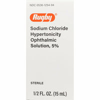 Sodium Chloride Ophthalmic Solution (15 mL) by Rugby - Image 1