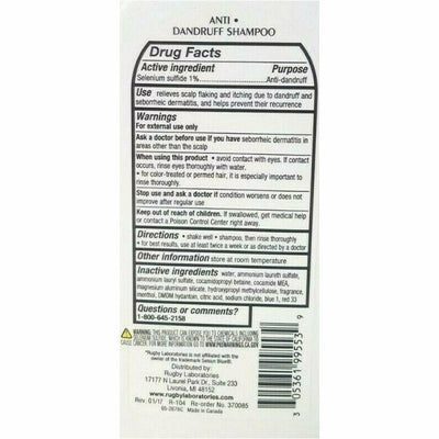 Anti-Dandruff Shampoo 7 fl oz by Rugby