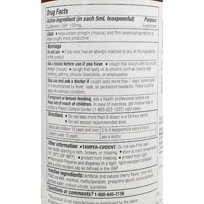 Chest Congestion Relief (Guaifenesin)