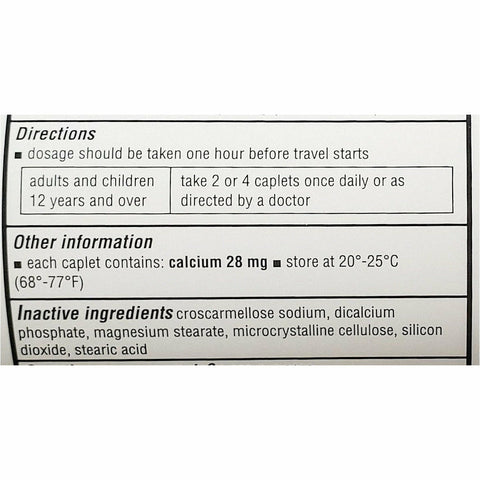 Meclizine 12.5 Mgs