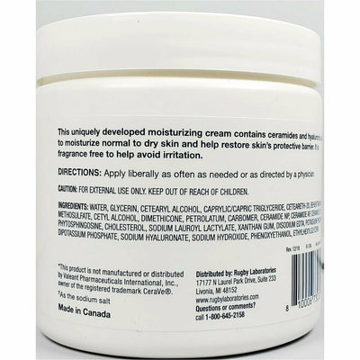 Moisturizing Cream 16 oz by Rugby  (Compare to Cerave) 