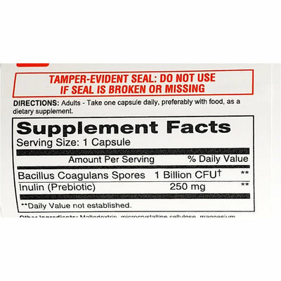 Rugby Probiotic Formula, 30 Veggie Capsules