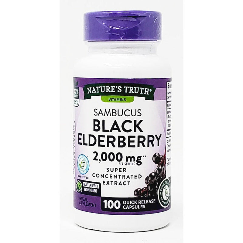 Sambucus Black Elderberry 2000 mg by Nature's Truth - Main product image
