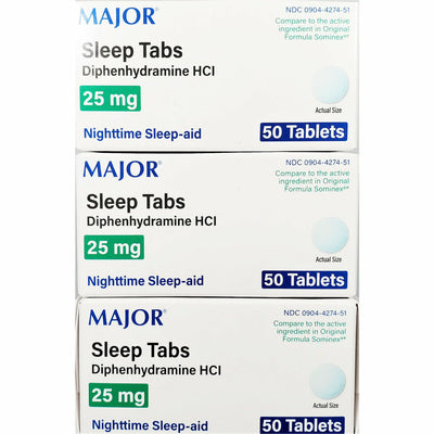 Sleep Tabs 25 mg (3 Pack)