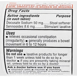Stimulant Laxative plus Stool Softener 100 Tablets by Rugby