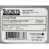 Sucrets Sore Throat Lozenges (Wild Cherry Flavor) 18 Count