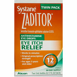 Systane Zaditor Eye Itch Relief (Twin Pack) - 0.17 fl oz (each)