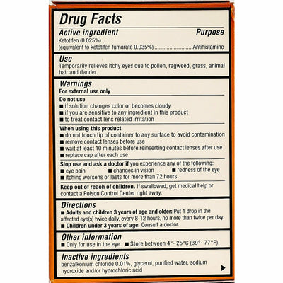 Zaditor Antihistamine Drops (Twin Pack)