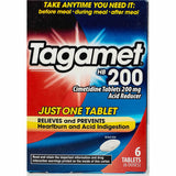 Tagamet Heartburn Relief, 200 mg 6 Tablets