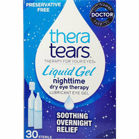 Thera Tears Liquid Gel Nighttime, 30 Single-Use Vials - Image 1