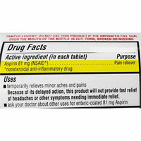 Aspirin 81 mg 1000 Tablets (Delayed Release) by Timely - Image 2