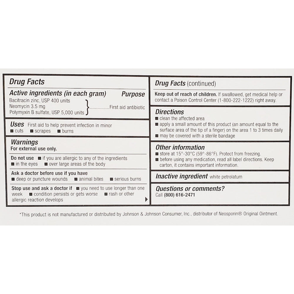 Triple Antibiotic Ointment Prevents Infection Hargraves Online