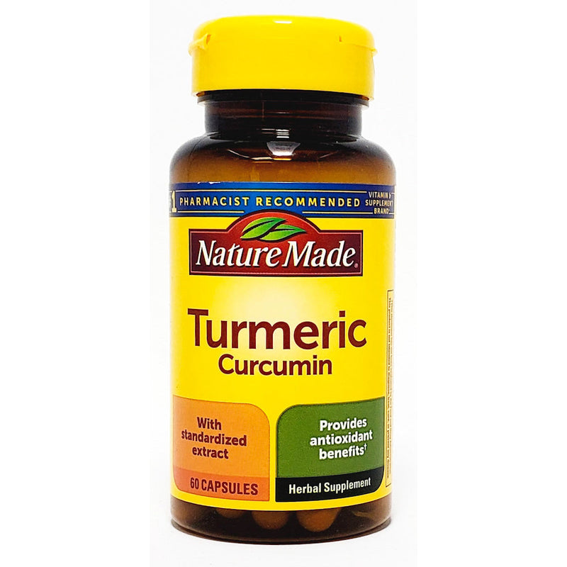 Turmeric Curcumin 500 mg 60 Capsules by Nature Made - Main product image