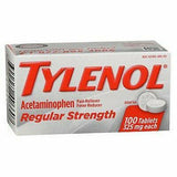 Tylenol (Regular Strength) Pain Reliever/fever Reducer 325 Mg Each 100 Tablets (1 Pack) & Fever