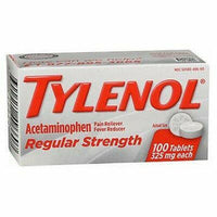 Tylenol Regular Strength 325 mg, 100 Tablets - Image 1