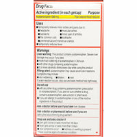 Tylenol Extra Strength 500 mg Each, 100 Rapid Release Gelcaps - Image 2