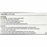 Unisom PM Pain Acetaminophen 325 mg / Diphenhydramine 50 mg, 30 Tablets