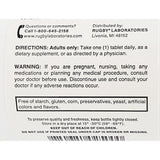 Vitamin B-6, 100 mg 100 Tablets by Rugby