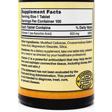 Vitamin C 500 mg 100 Tablets by Natures Blend