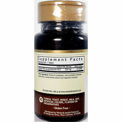 Vitamin B6, 250 mg 