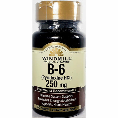 Vitamin B6, 250 mg 
