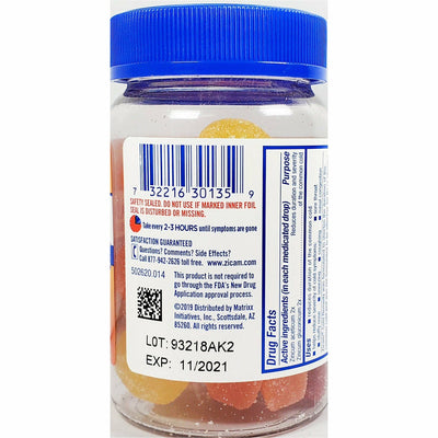 Zicam Cold Remedy Medicated Fruit Drops, 25 Count
