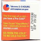 Zicam Cold Remedy Rapidmelts