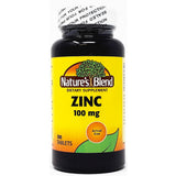 Zinc (Gluconate) 100 mg 100 Tablets by Nature's Blend