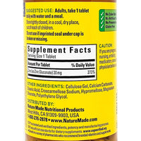 Zinc 30 mg 100 Tablets by Nature Made - Image 2