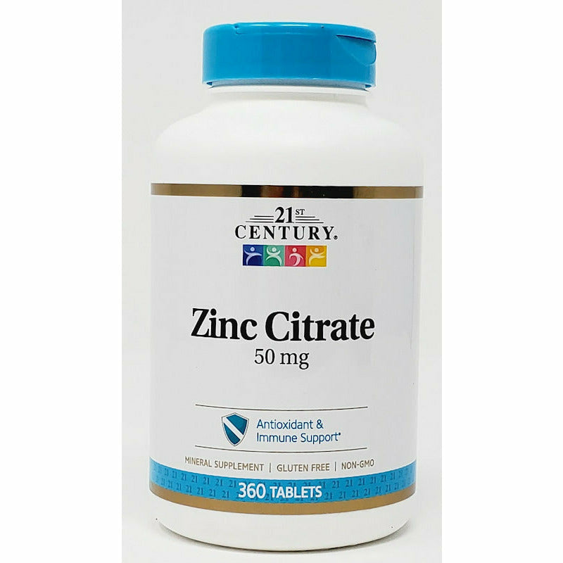 Zinc Citrate 50 Mg 360 Tablets Hargraves Online Healthcare 3267