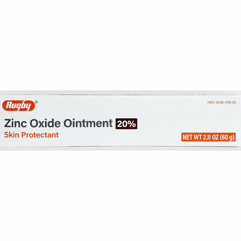 Zinc Oxide Ointment, 2.11 oz by Rugby (1, 2 or 3 Pack) - Main product image