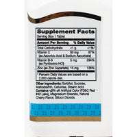 Zinc plus Vitamins C and B6, 90 Chew Tabs by 21st Century - Image 2