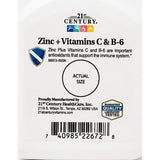 Zinc plus Vitamins C and B6, 90 Chew Tabs by 21st Century